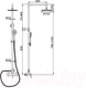 Миниатюра изображения товара Душевая система со смесителем G.Lauf EZA16-A090