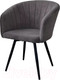 Миниатюра изображения товара Стул M-City Runa поворотный / 670M05784 (B28 темно-серый велюр/черный)
