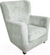 Миниатюра изображения товара Кресло мягкое Lama мебель Фиона (Kiton701 Antarctica)