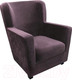 Миниатюра изображения товара Кресло мягкое Lama мебель Фиона (Kiton721 Lavender)