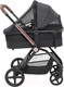 Миниатюра изображения товара Люлька-модуль для коляски Chicco Mysa Light Carrycot (Black Satin)
