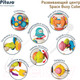 Миниатюра изображения товара Бизиборд Pituso Busy Cube / HW24004208