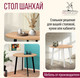 Миниатюра изображения товара Обеденный стол Millwood Шанхай D100 (дуб золотой Craft/металл черный)