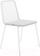 Миниатюра изображения товара Стул Sheffilton SHT-S153-CN1 (белый муар/белый)