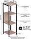Миниатюра изображения товара Стеллаж Макс Стайл СтМ-1220 (капучино)