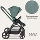 Миниатюра изображения товара Детская прогулочная коляска Chicco Mysa Stroller (Jade Green)