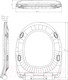 Миниатюра изображения товара Сиденье для унитаза Cersanit Delfi S-DS-DELFI-S-DL-t
