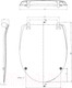 Миниатюра изображения товара Сиденье для унитаза Cersanit Delfi S-DS-DELFI-S-DL-t