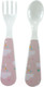 Миниатюра изображения товара Набор столовых приборов для кормления Bebekevi BEVI1267 (розовый)