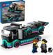 Миниатюра изображения товара Конструктор Lego City Vehicles Гоночный автомобиль и грузовик-автовоз / 60406 