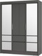 Миниатюра изображения товара Шкаф-купе BTS МС Симпл ШКК-06 (графит)