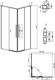 Миниатюра изображения товара Душевой уголок Grossman Galaxy 100x90x195 / 300.K33.01.1090.32.00 (золото сатин/прозрачное стекло)