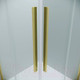 Миниатюра изображения товара Душевая дверь Grossman Galaxy 100x195 / 1/2.K33.01.10.32.00 (золото сатин/прозрачное стекло)