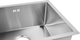 Миниатюра изображения товара Мойка кухонная Arfeka Eco AR 55x45 (сатин)