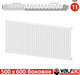 Миниатюра изображения товара Радиатор стальной Valfex Steel C 11 500x600 / VF.C.11.500.0600 (с боковым подключением)