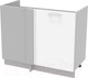 Миниатюра изображения товара Шкаф под мойку Интерлиния Компо НШ108-М.П (белый платинум)