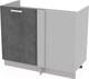 Миниатюра изображения товара Шкаф под мойку Интерлиния Компо НШ108-М.П (бетон портленд)