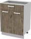 Миниатюра изображения товара Шкаф-стол кухонный Интерлиния Компо НШ60рш1 (дуб веллингтон)