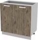Миниатюра изображения товара Шкаф-стол кухонный Интерлиния Компо НШ80р-2дв (дуб веллингтон)