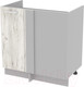 Миниатюра изображения товара Шкаф под мойку Интерлиния Компо НШ88-М.П (дуб белый)