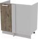 Миниатюра изображения товара Шкаф под мойку Интерлиния Компо НШ88-М.П (дуб веллингтон)