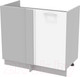 Миниатюра изображения товара Шкаф под мойку Интерлиния Компо НШ98-М.П (белый платинум)