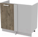 Миниатюра изображения товара Шкаф под мойку Интерлиния Компо НШ98-М.П (дуб веллингтон)