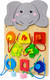 Миниатюра изображения товара Развивающая игрушка Alatoys Настенная бизидоска Слоник / ББ608
