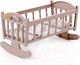 Миниатюра изображения товара Аксессуар для куклы Полесье Кроватка-качалка №4 / 54446