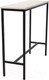 Миниатюра изображения товара Барный стол Stal-Massiv SMT-108 (дуб беленый/черный)