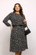 Миниатюра изображения товара Платье Romgil РТ0011-ПЭ2  (р.170-108-116, черный/молочный)