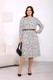 Миниатюра изображения товара Платье Romgil РТ0011-ПЭ2  (р.170-112-120, молочный/черный)