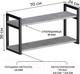 Миниатюра изображения товара Полка Макс Стайл Пн700 (бетон)