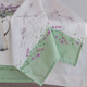 Миниатюра изображения товара Дорожка на стол Listelle Лавандовое лето зеленая 311905