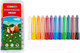 Миниатюра изображения товара Набор мела канцелярского Цветик 151421178 (12цв)