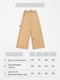 Миниатюра изображения товара Штаны детские Amarobaby Wide / AB-OD23-W6/03-122  (бежевый, р.122)