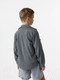 Миниатюра изображения товара Рубашка детская Amarobaby Velvet / AB-OD23-V33/44-128  (серый/голубой, р.128)