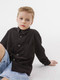 Миниатюра изображения товара Рубашка детская Amarobaby Velvet / AB-OD23-V33/09-122  (черный, р.122)