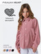 Миниатюра изображения товара Рубашка детская Amarobaby Velvet / AB-OD23-V33/06-140  (розовый, р.140)