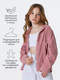 Миниатюра изображения товара Рубашка детская Amarobaby Velvet / AB-OD23-V33/06-140  (розовый, р.140)