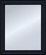 Миниатюра изображения товара Зеркало Декарт Настенное в раме 8Л3551 (черный)