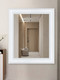Миниатюра изображения товара Зеркало Декарт Настенное в раме 8Л3766 (белый)