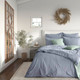 Миниатюра изображения товара Пододеяльник Verossa 180x215 / 776124 (Melange Indigo)