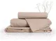 Миниатюра изображения товара Простыня Verossa 220x240 / 776147 (Melange Praline)