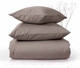 Миниатюра изображения товара Простыня Verossa На резинке 140x200x20 / 776156 (Melange Mokko)