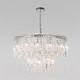 Миниатюра изображения товара Люстра Евросвет 60160 (хром/прозрачный хрусталь Strotskis)