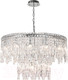 Миниатюра изображения товара Люстра Евросвет 60160 (хром/прозрачный хрусталь Strotskis)