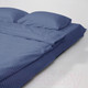 Миниатюра изображения товара Простыня AksHome Синий на резинке 90x200x20 (перкаль 6793-17)