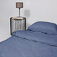 Миниатюра изображения товара Простыня AksHome Синий на резинке 90x200x20 (перкаль 6793-17)