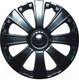 Миниатюра изображения товара Набор колпаков REDMARK RS-T черный глянец 15" / RM11523 (4шт)